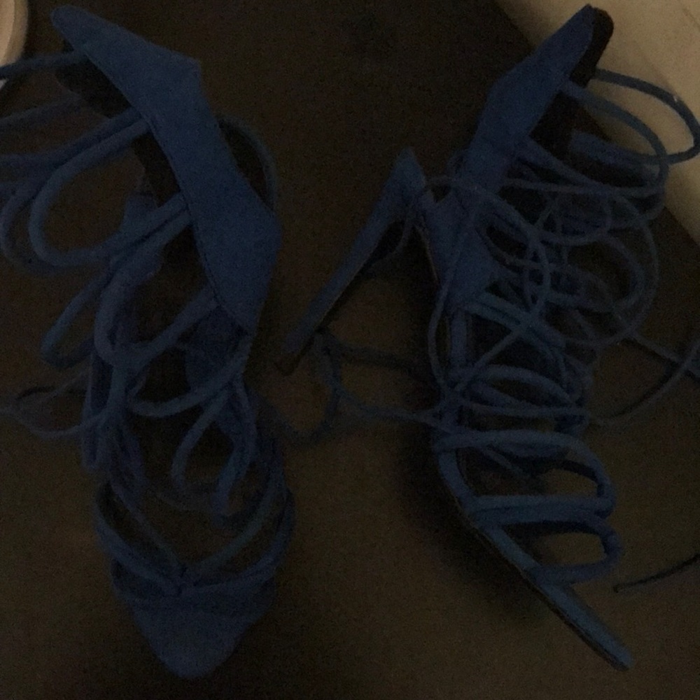 Royal Blue Heels